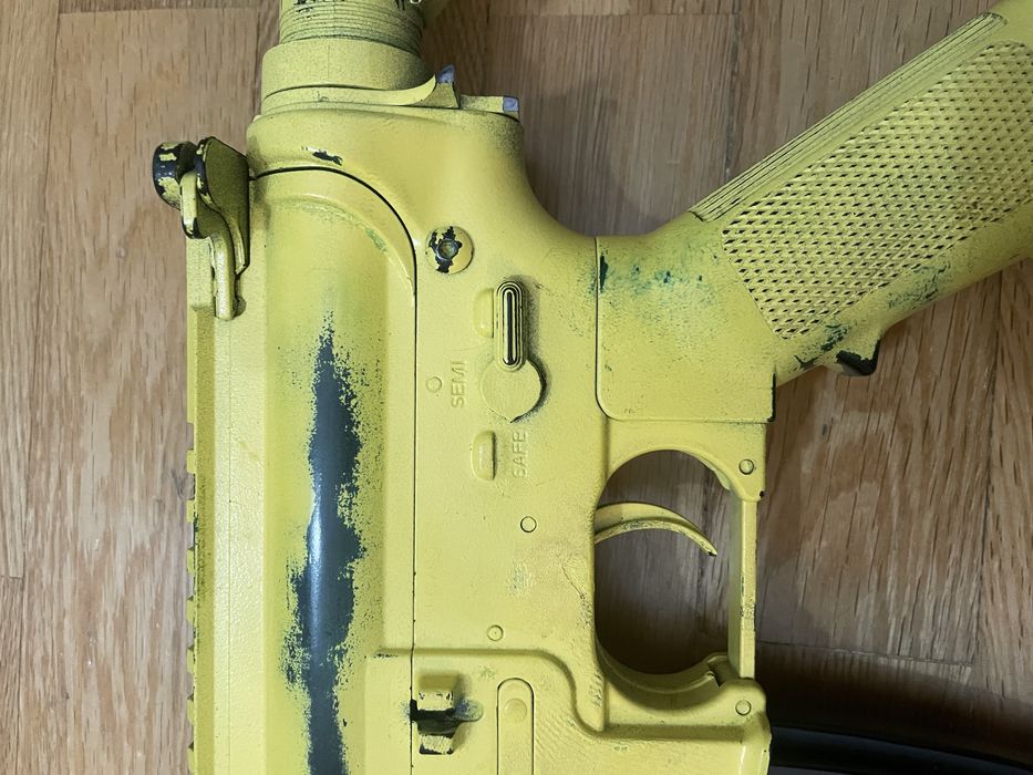 Airsoft m4 eletrica AEG com red dot full metal