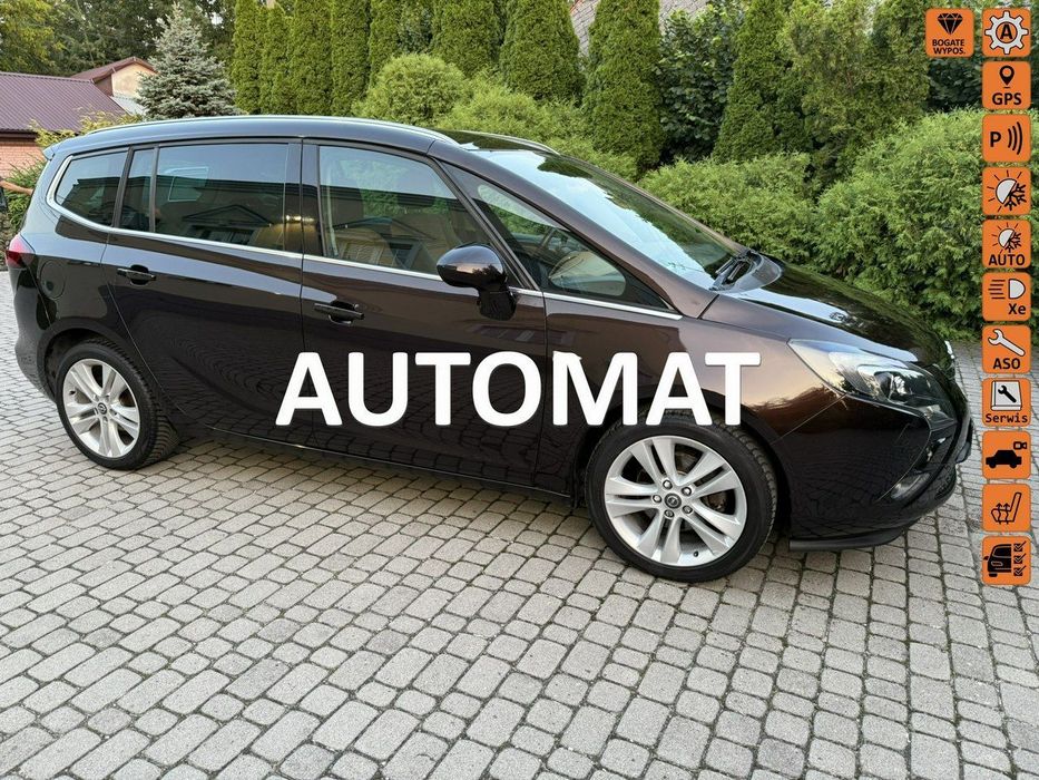 Opel Zafira Bardzo ładny, dobrze wyposażony egzemplarz, Automat, Navi, Alu 18".