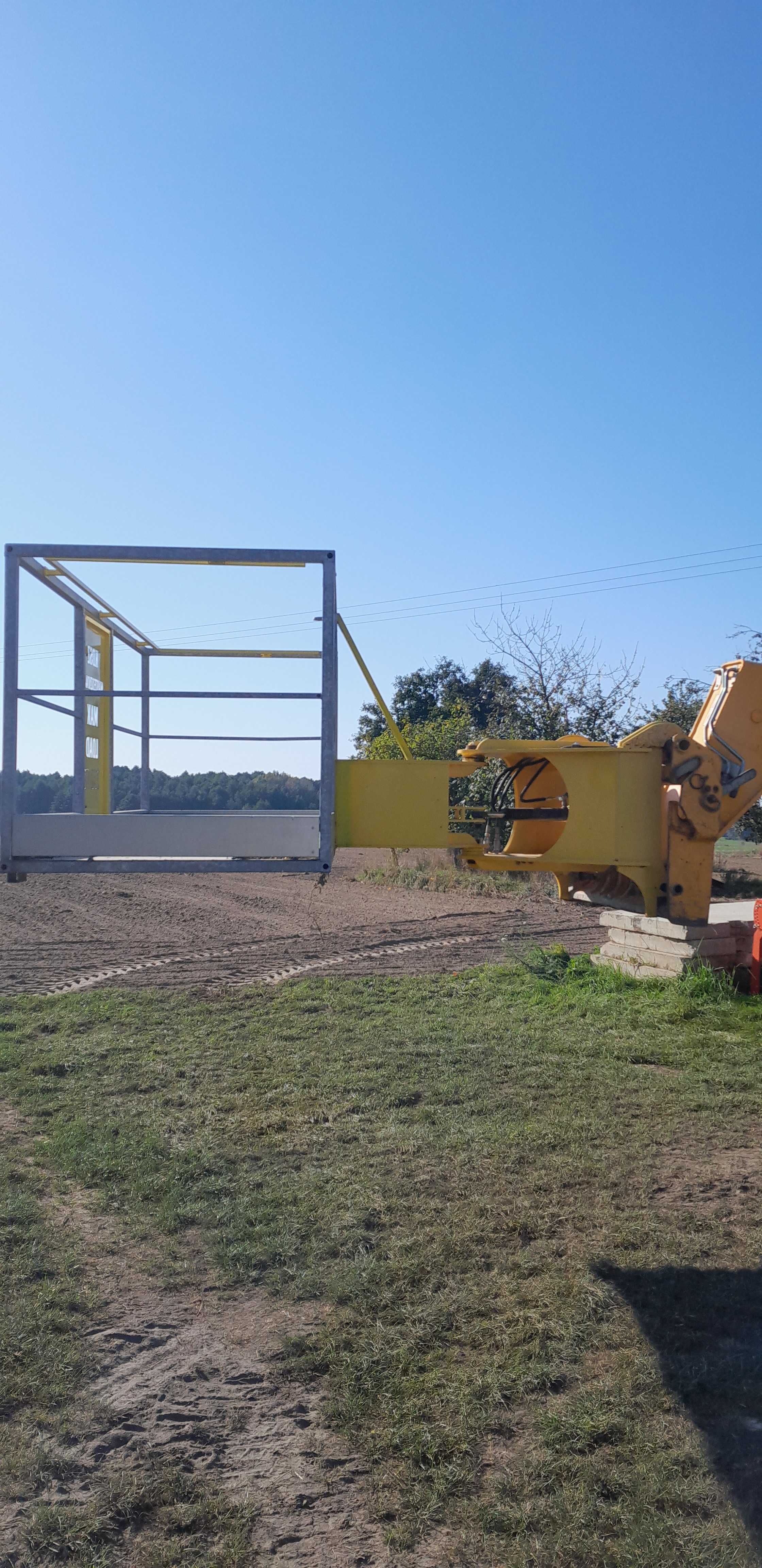 Kosz wysokościowy obrotowy ładowarka jcb