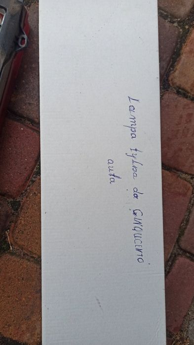 Światło tylne do Cinquecento