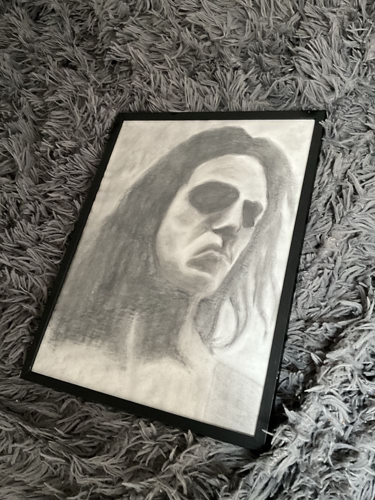 Rysunek Nihil Furia black metal