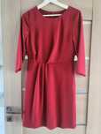 Bordowa sukienka Massimo Dutti / 36