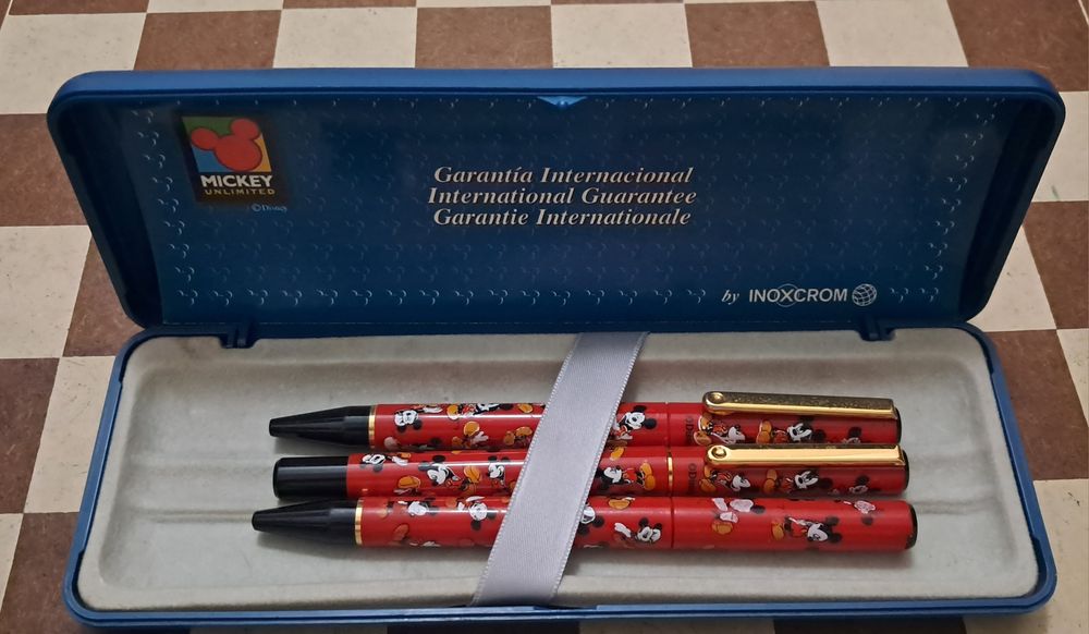 Conjunto canetas Mickey Mouse disney