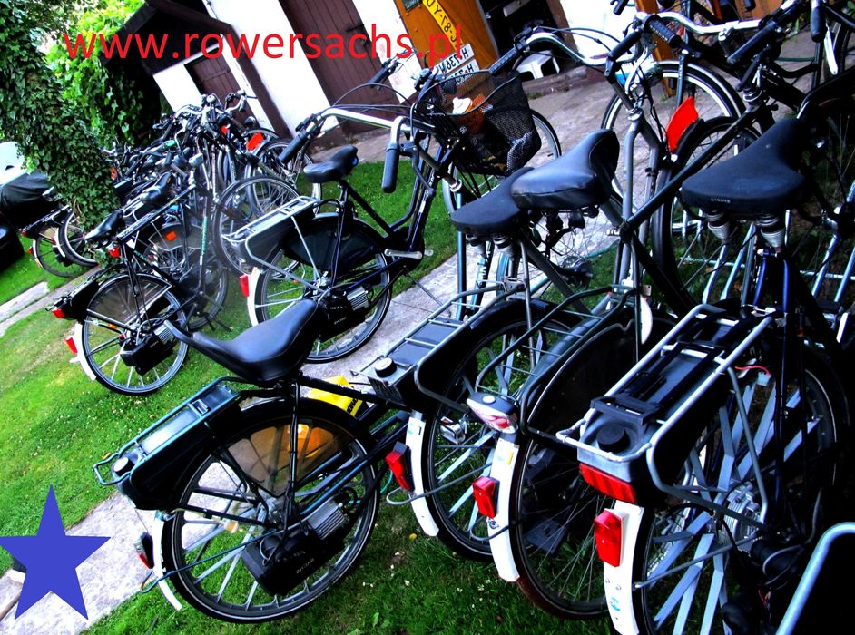 Rower z silnikiem spalinowy SAXONETTE LUXUS sachs301 - amortyzatory!