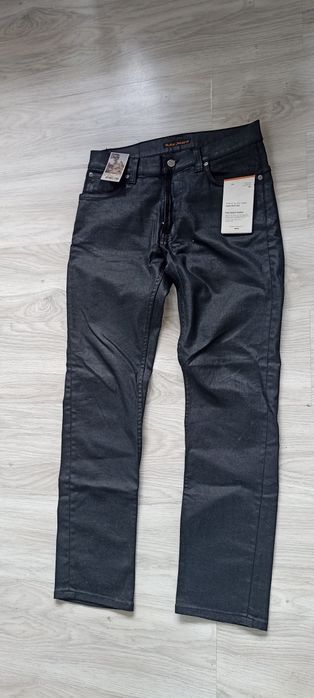 Jeans by Nudie Jeans Co. Thin Finn Back 2 Black W 31 L30