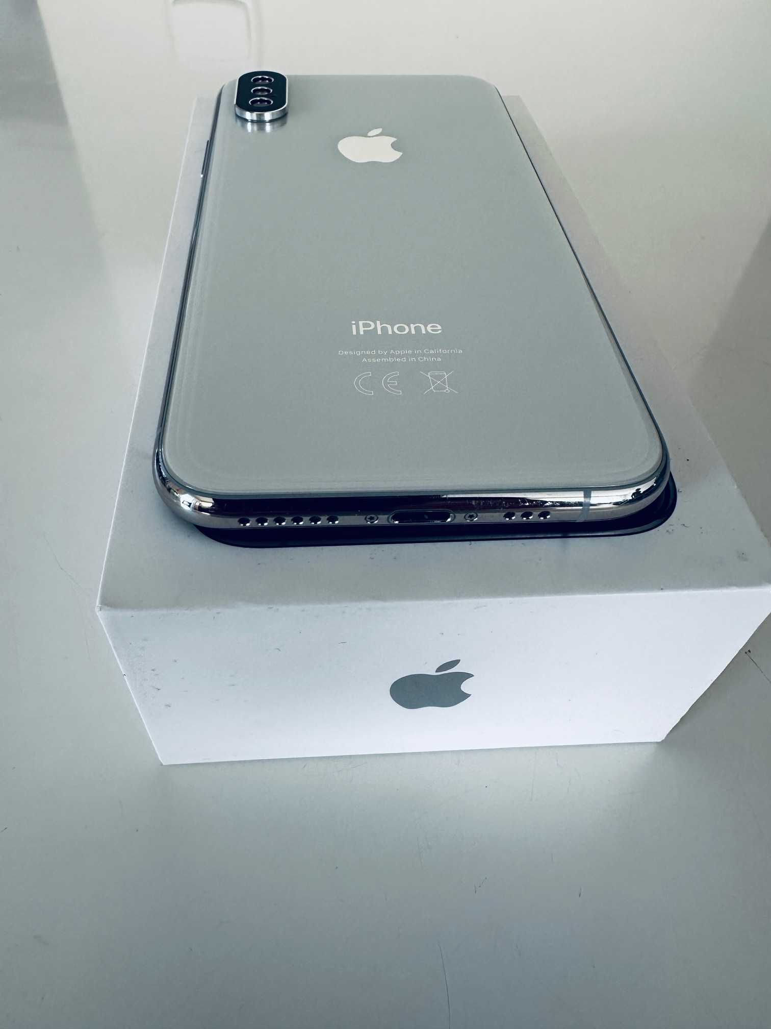 Apple IPhone XS / 64 GB Silver -IDEAŁ- Gwarancja