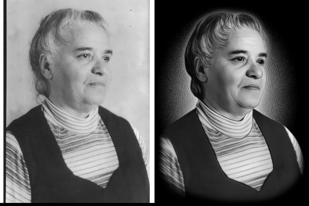 Ретушь фотографій на пам'ятник , станок , гравірування , фотокераміка