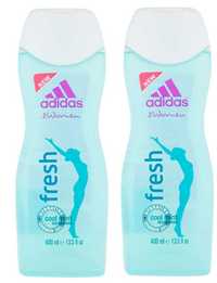 Zestaw X 2 Adidas 400 ml żel pod prysznic dla kobiet