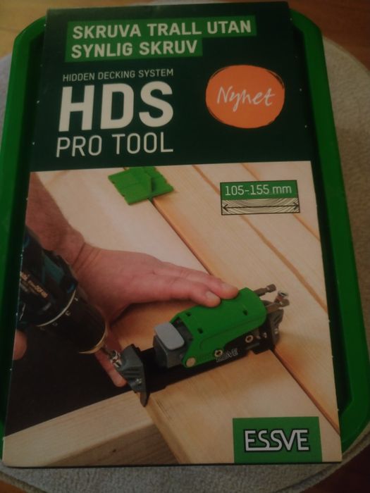 ESSVE HDS System ukrytego montażu desek tarasów