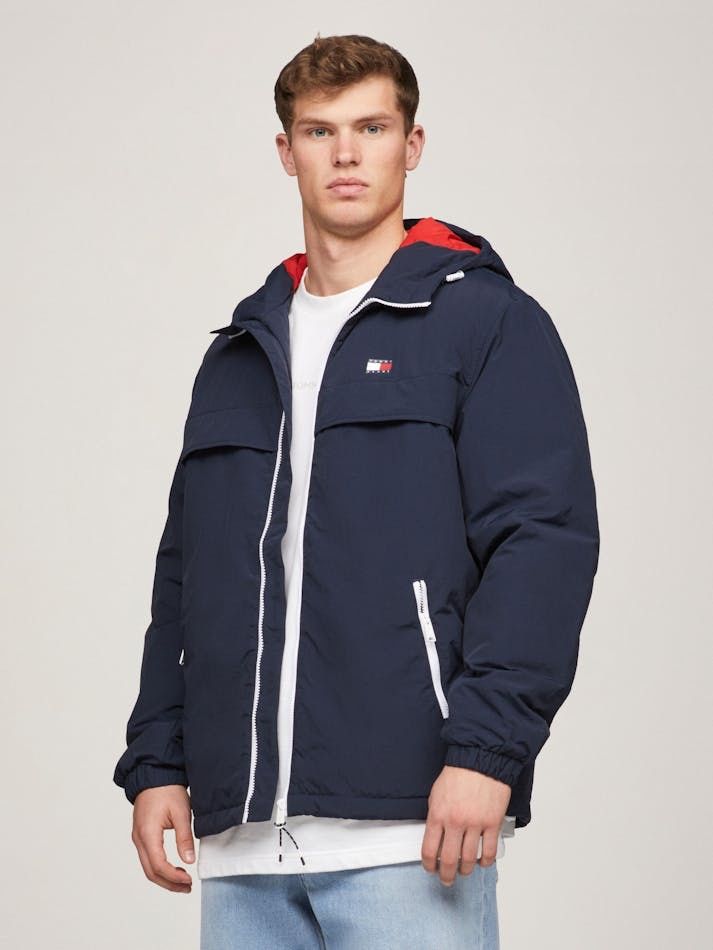 Куртка Tommy Jeans мужская, размер L, утепленная, на осень, оригинал