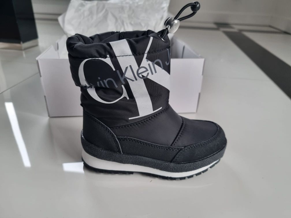Buty dziecięce śniegowce oryginalne CALVIN KLEIN JEANS 25