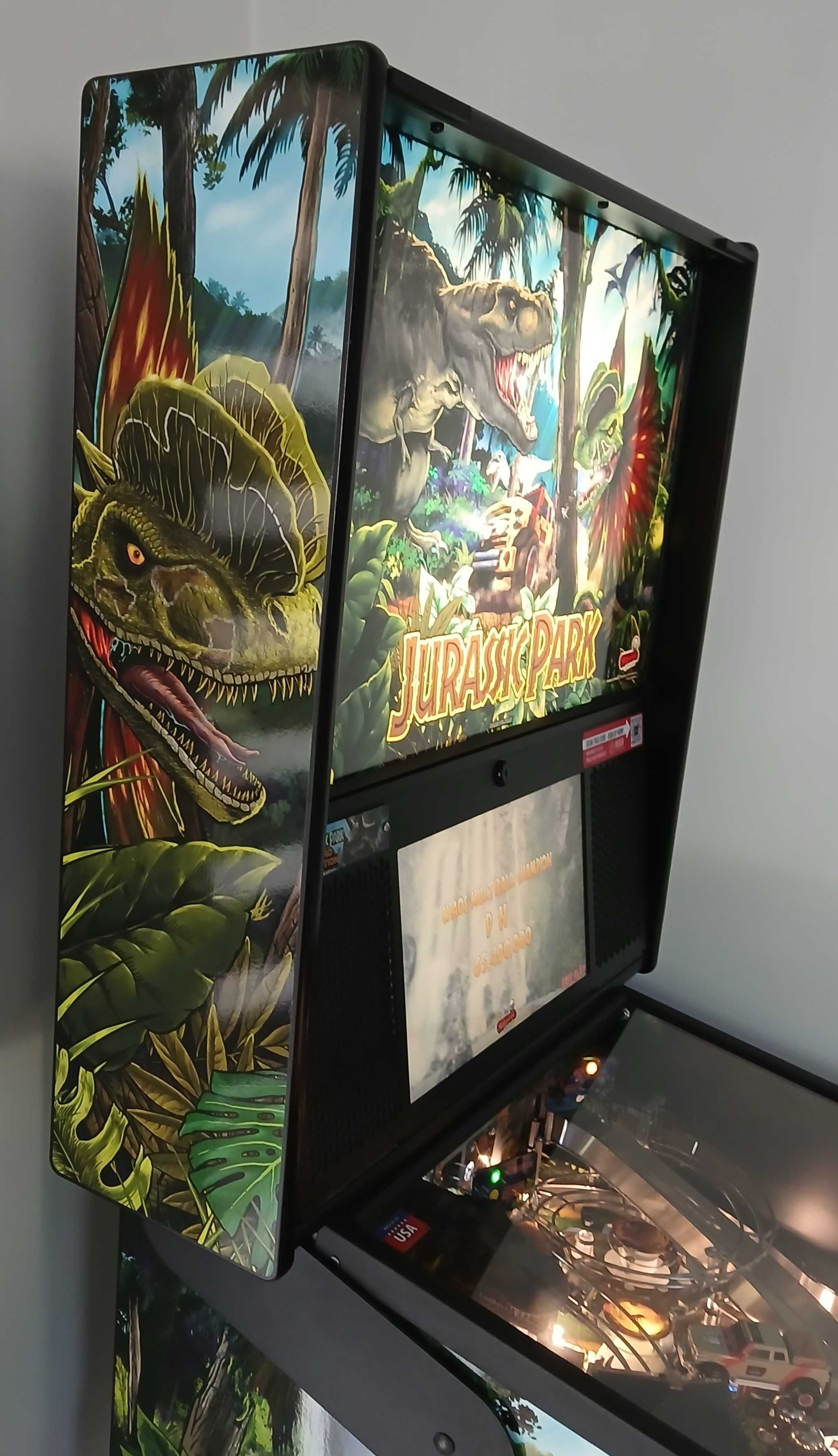 Flipper Fliper Pinball Jurassic Park Pro Jak Nowy