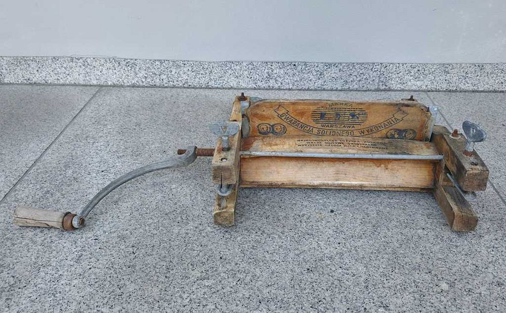 Magiel ręczny - II RP 1919 - 39 - Warszawa LES