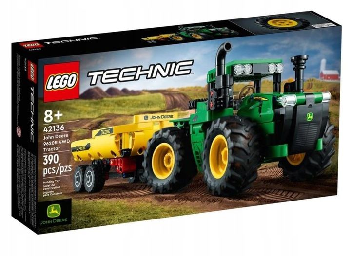 Lego Technic 42136 Traktor John Deere 9620r 4wd
