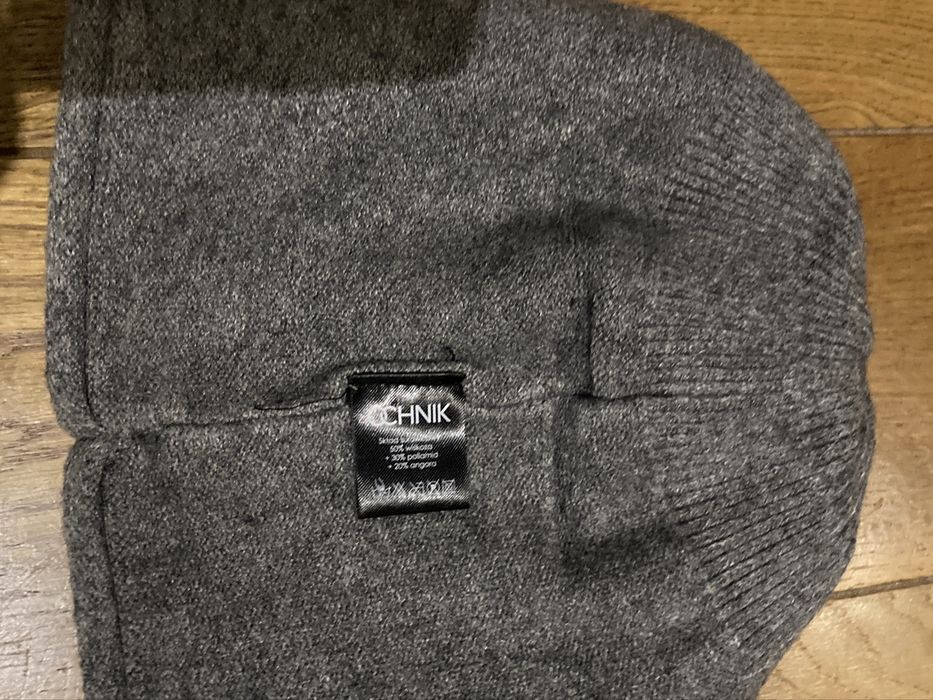 Czapka marki Ochnik szara