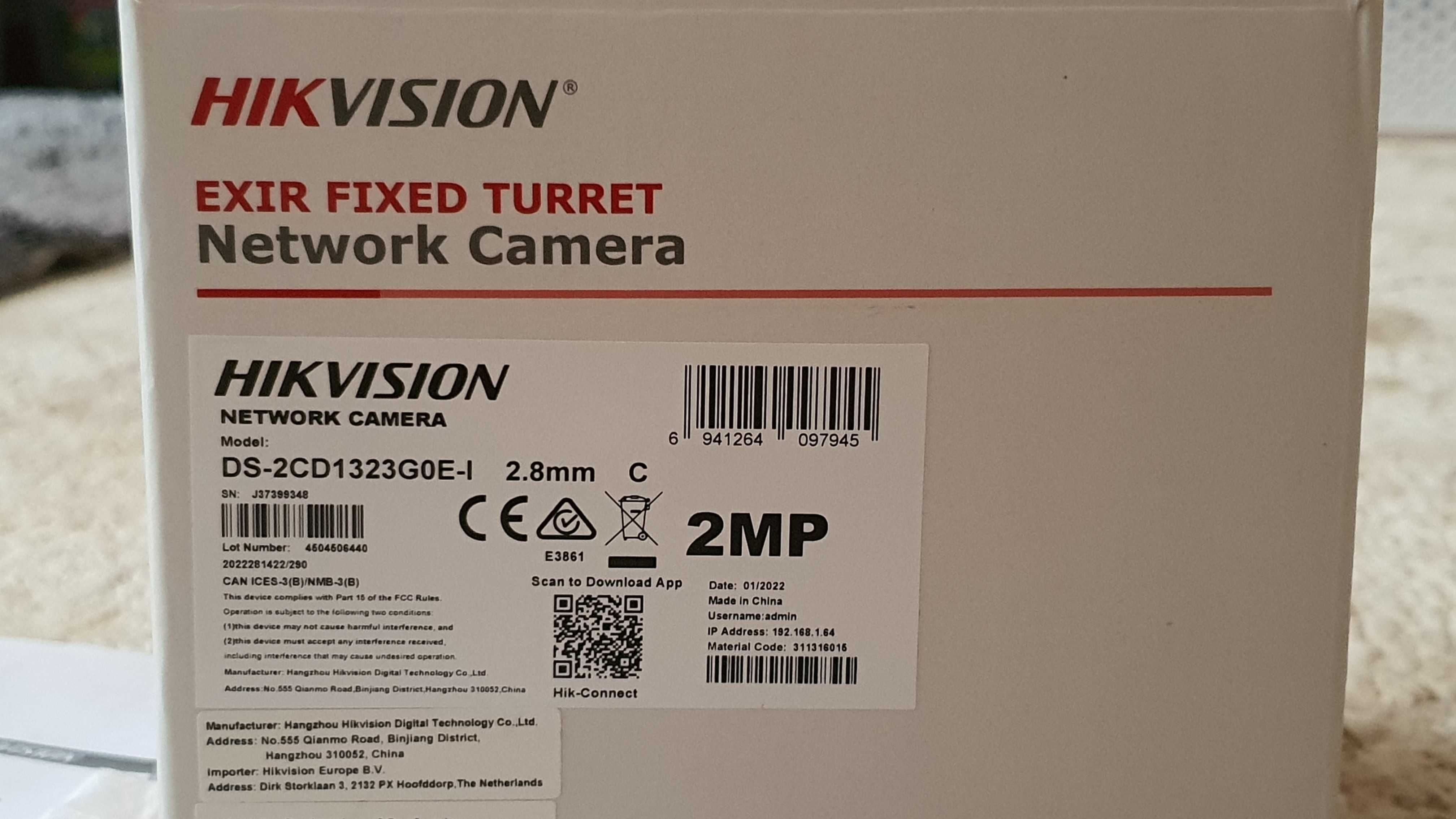 IP-відеокамера Hikvision DS-2CD1323G0E-I