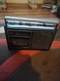 Radiomagnetofon Unitra MK232 P Automatic PRL, vintage.