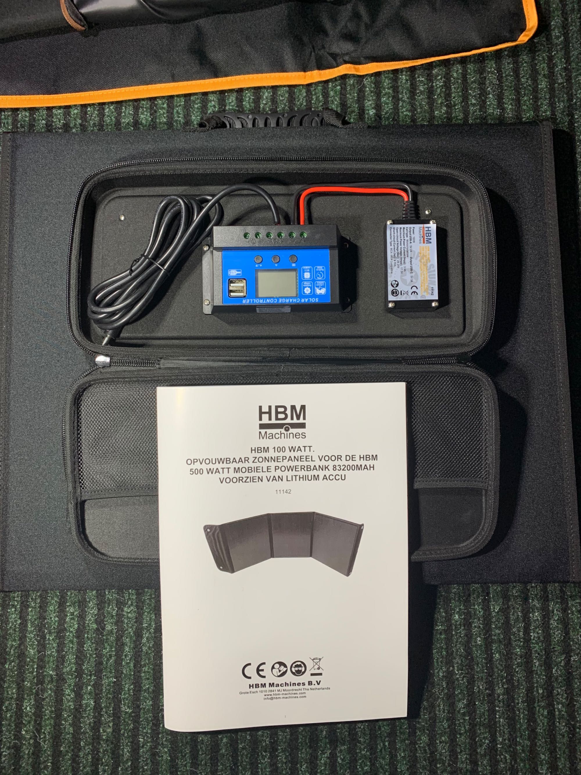 Портативні сонячні панелі виробництво Нідерланди HBM 100 W