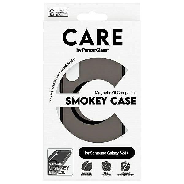 Etui CARE by PanzerGlass Flagship QI Case na Samsung Galaxy S24+ - cza