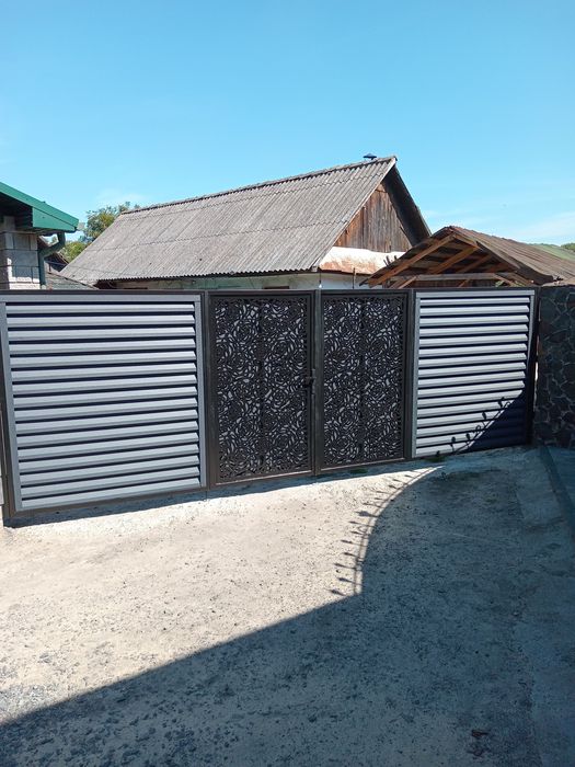 Металеві ворота,Ворота відкатні