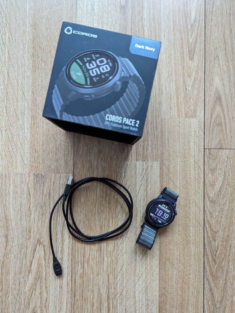 Coros Pace 2 zegarek do biegania GPS tętno jak Garmin