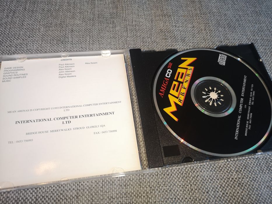 Mean Arenas AMIGA CD32 gra (stan kolekcjonerski) kioskzgrami