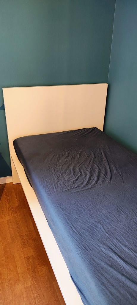 Łóżko malm 90x200 i dno lonset