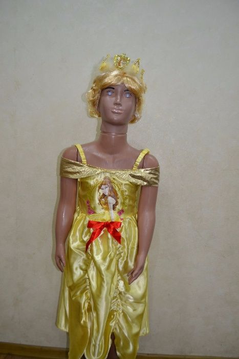 продам платье принцессы Бель из м/ф красавица и чудовище на 5-6 лет