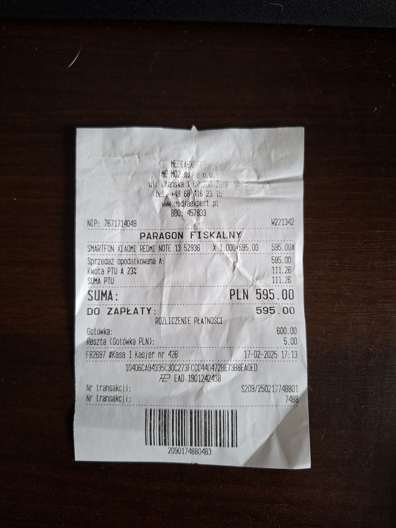 Redmi Note 13 4G w dobrym stanie