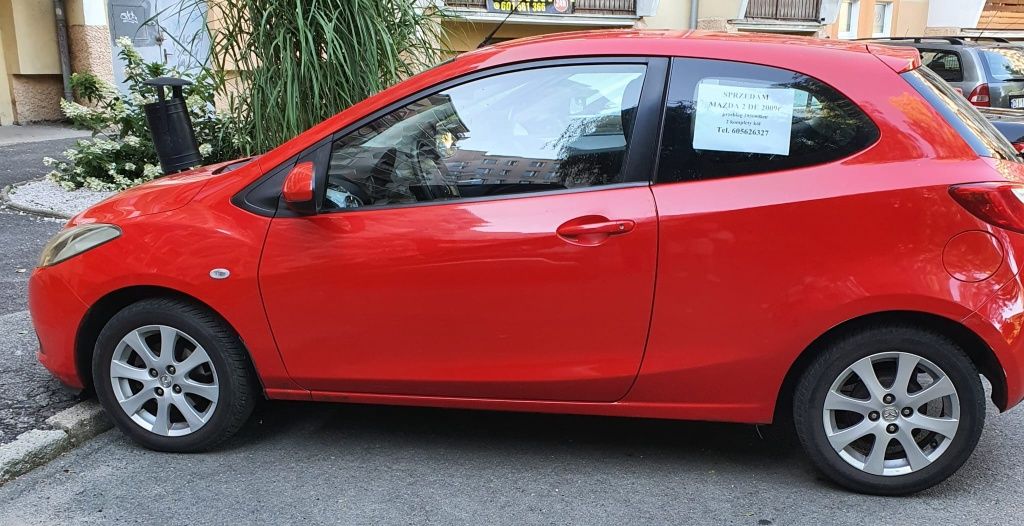 Mazda 2 1.3 benzyna | 2 właściciel od nowości | serwis | 2 komplety kó