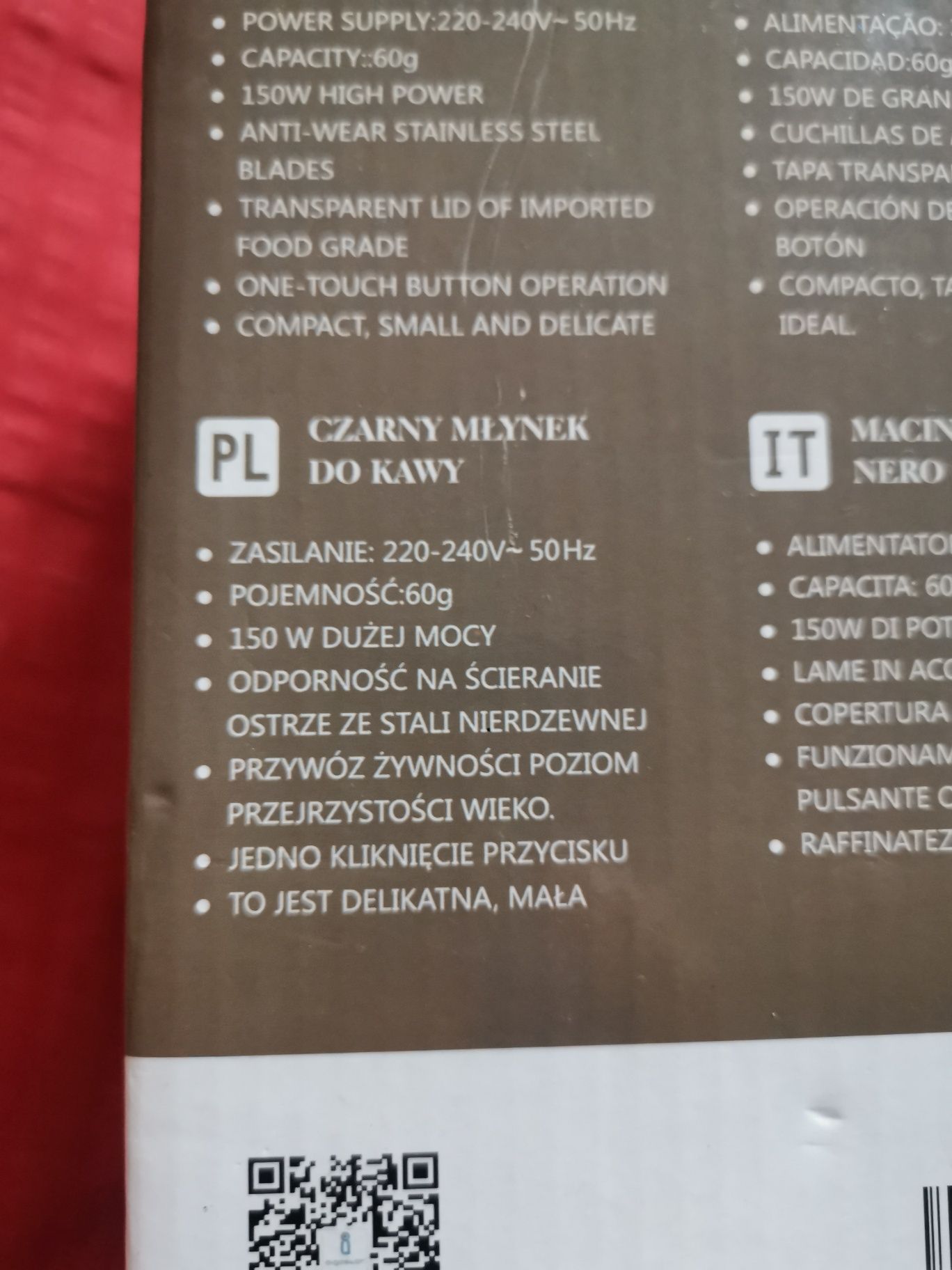 Młynek do kawy 150W