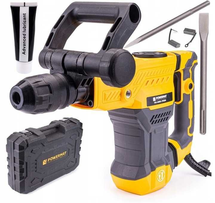 Młot wyburzeniowy udarowy do kucia 8J SDS-MAX 2900W PM0833