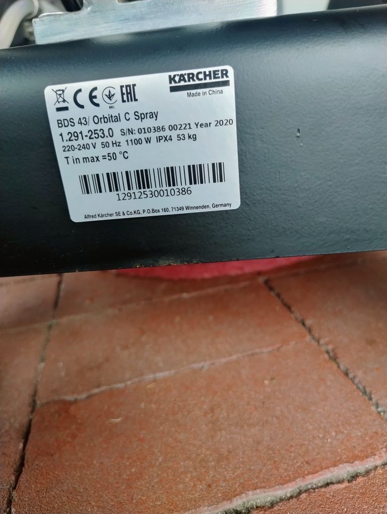 Szorowarka Karcher HDS 43/Orbital C  praktycznie Nowa