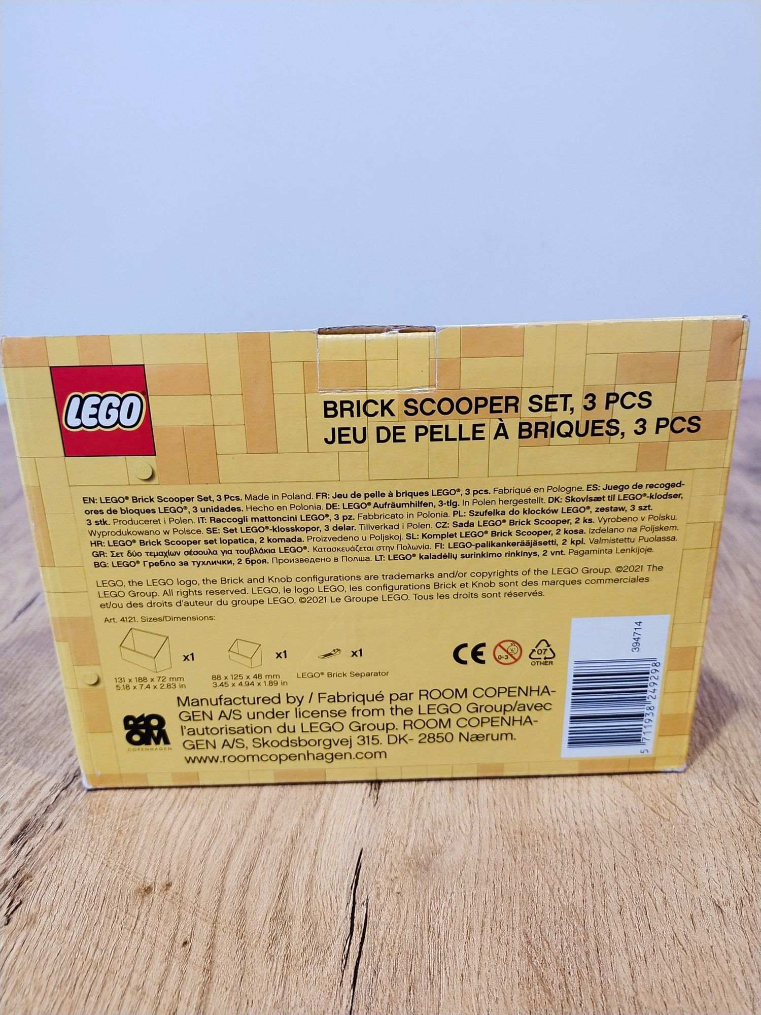 LEGO 4121 szufelki do klocków