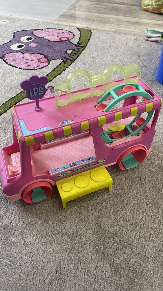 Auto Food truck Littlest Pet Shop LPS