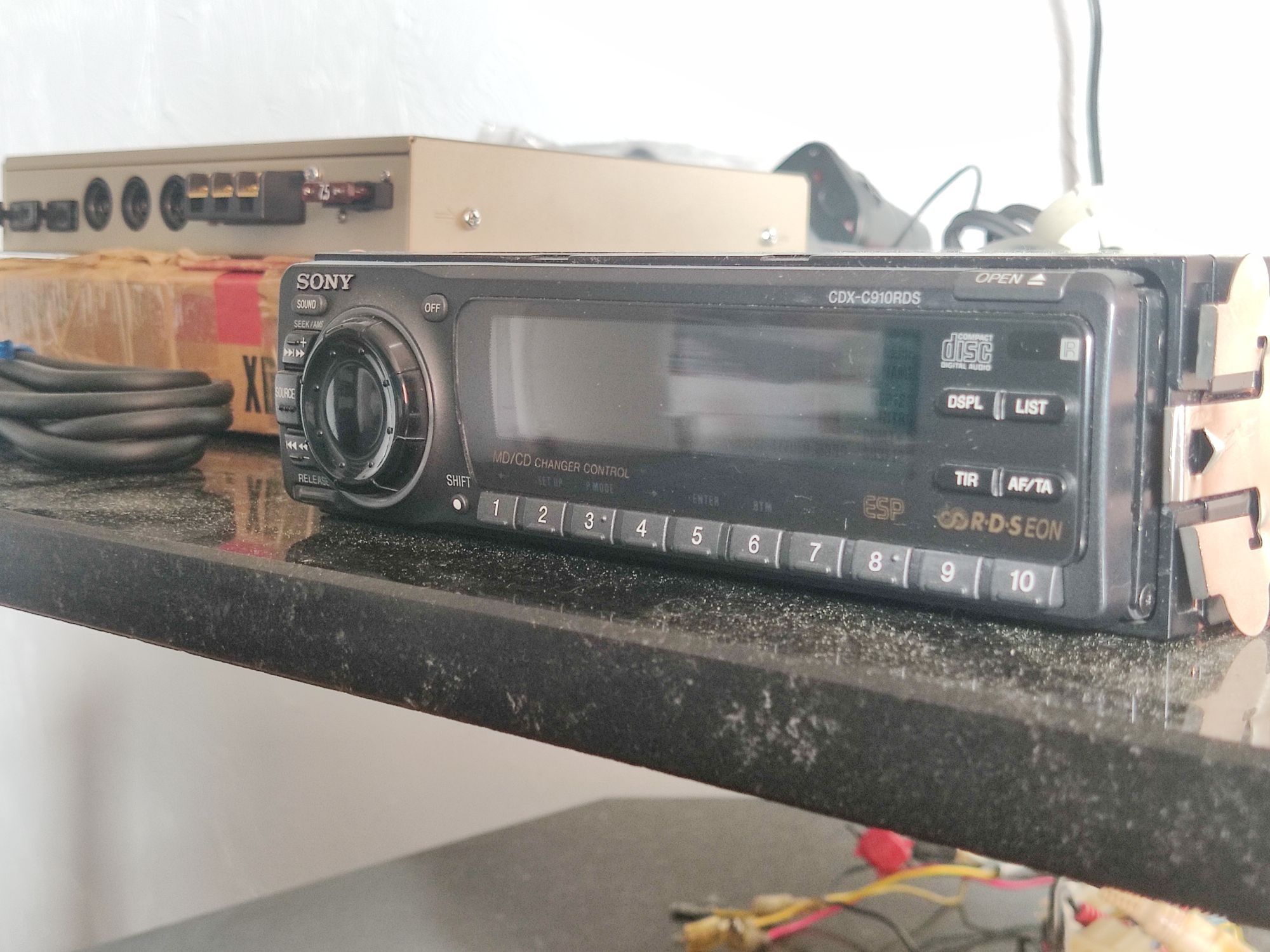 Radio Sony CDX-C910 / Procesor XDP-U50D / Pioneer Clarion Alpine