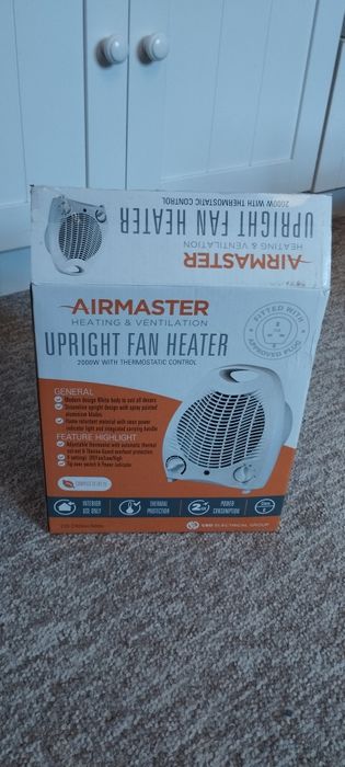 Новий тепло вентилятор 380грн