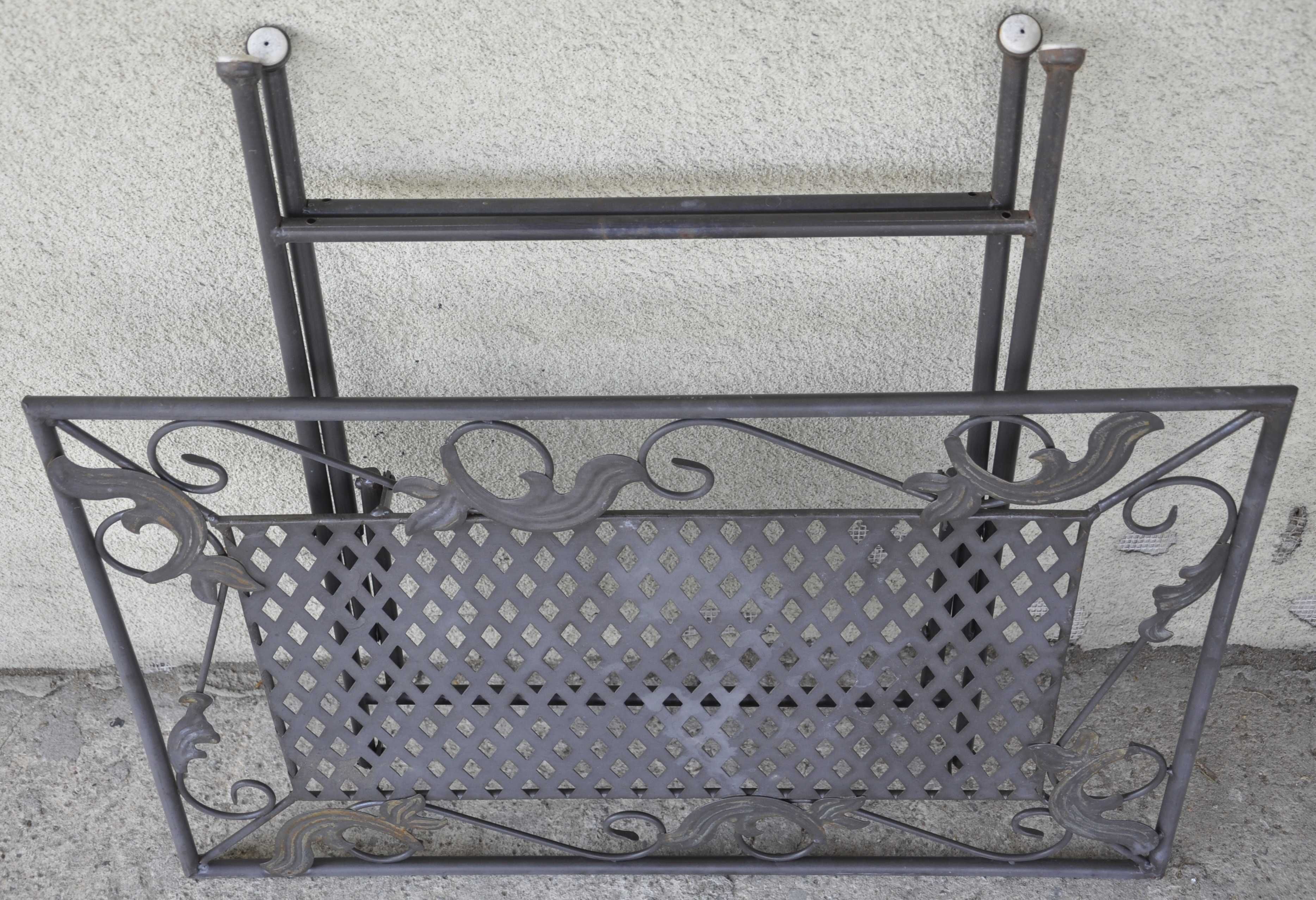 Stolik Składany Ogrodowy Piknikowy Metalowy do Ogrodu Zimowego Taras