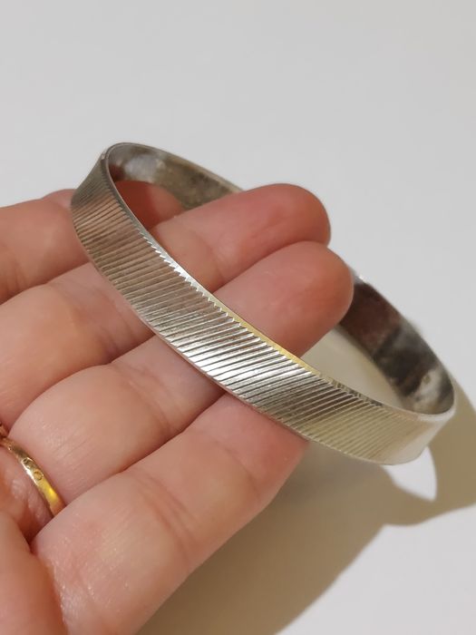 Srebrna bransoletka spółdzielni Warmet/Biamet