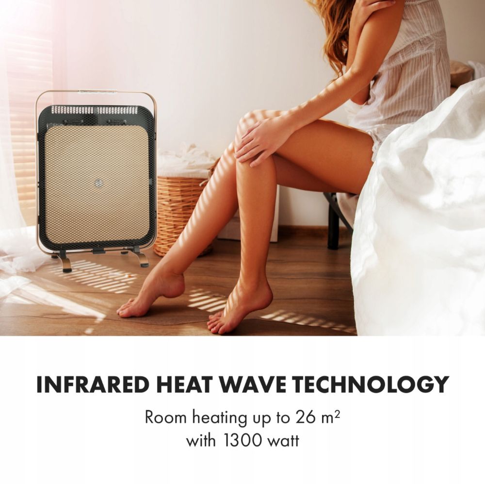 Grzejnik, kaloryfer przenośny na podczerwień 1300W