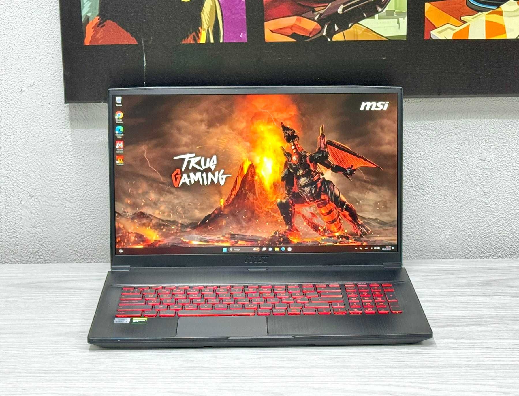 Ноутбук MSI з великим екраном 17" / 6Gb GeForce / Є розстрочка