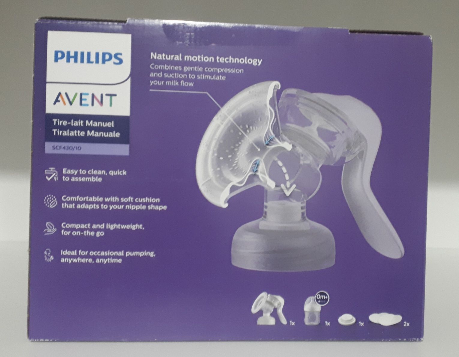 Philips AVENT Ручний молоковідсмоктувач SCF430/10