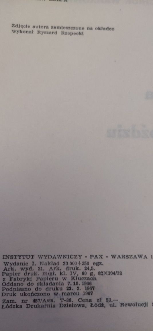 "Zupa na gwoździu" Melchior Wańkowicz I wydanie z 1967roku