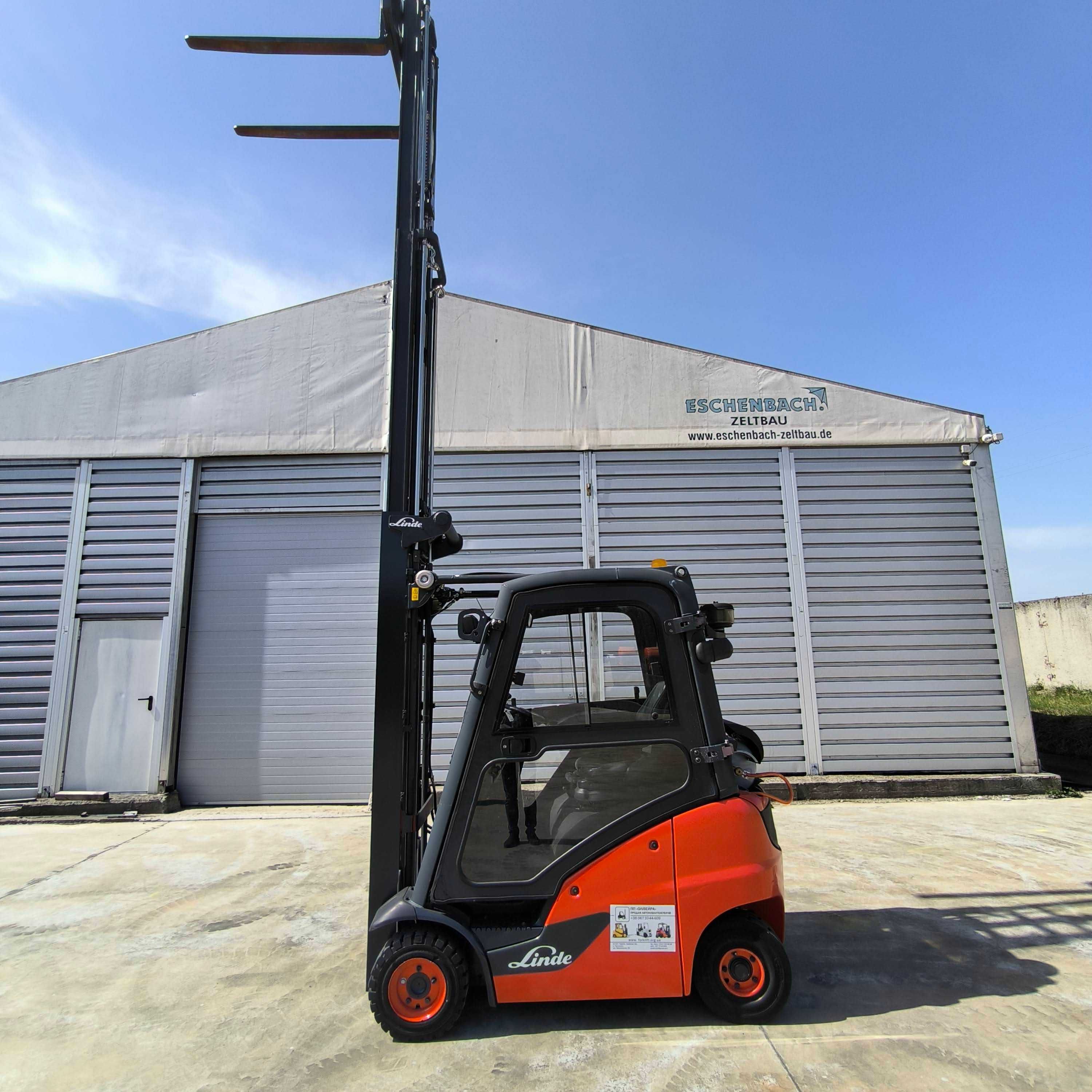 Нвантажувач LINDE H14T-01 1,4 тон 2017р