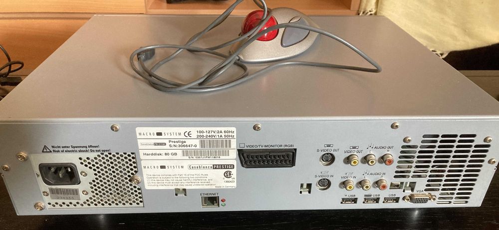Macrosystem Casablanca Prestige - Edição de vídeo VHS SVHS DV