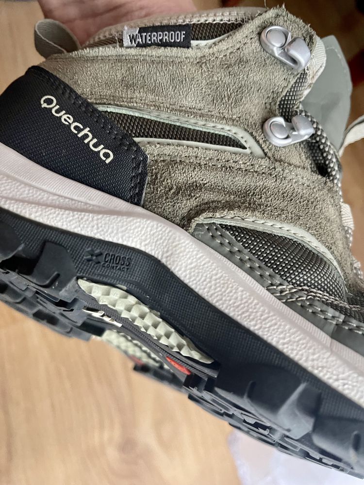 Quechua buty turystyczne 36 damskie MH100 mid wodoodporne