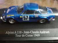 N75 Miniaturas 1/43 Alpine Renault Rally e Velocidade 8 Modelos