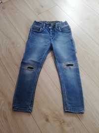 Spodnie jeansowe H&M rozm 104