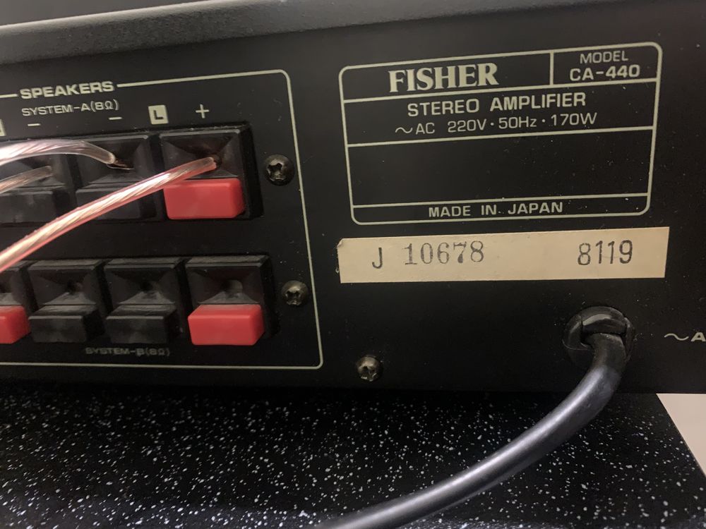 Підсилювач FISHER CA-440