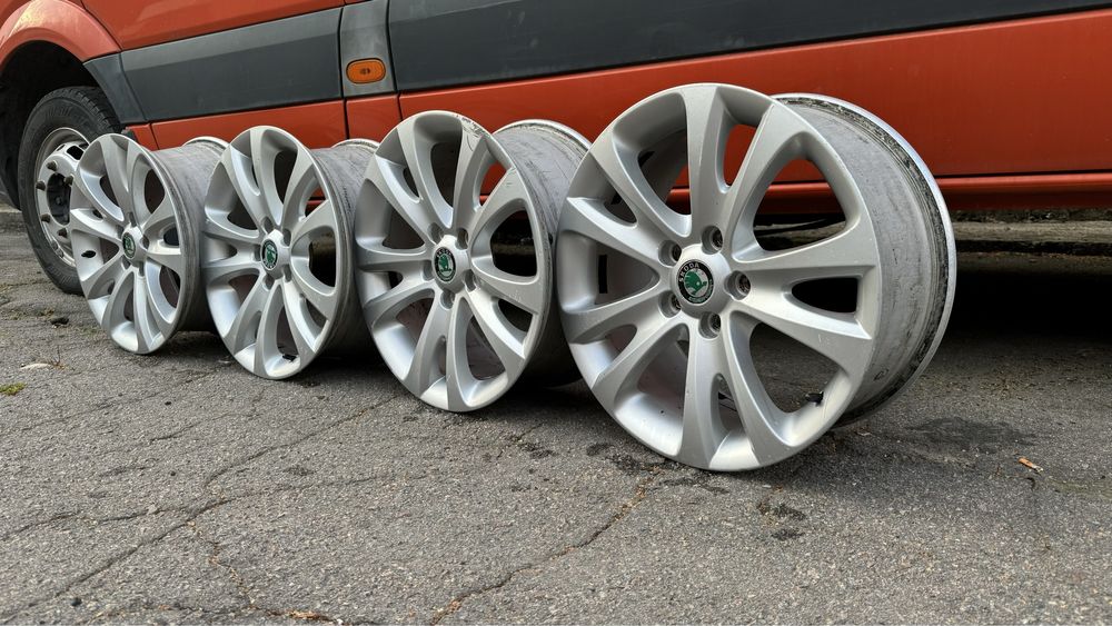 Диски R17 5x112 Skoda 7.5J ET49  Original  VAG VW/Audi/Seat,Cupra